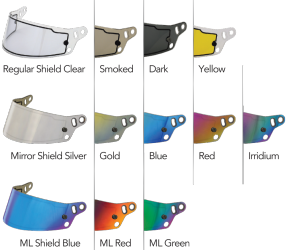 Bell Visor Colours