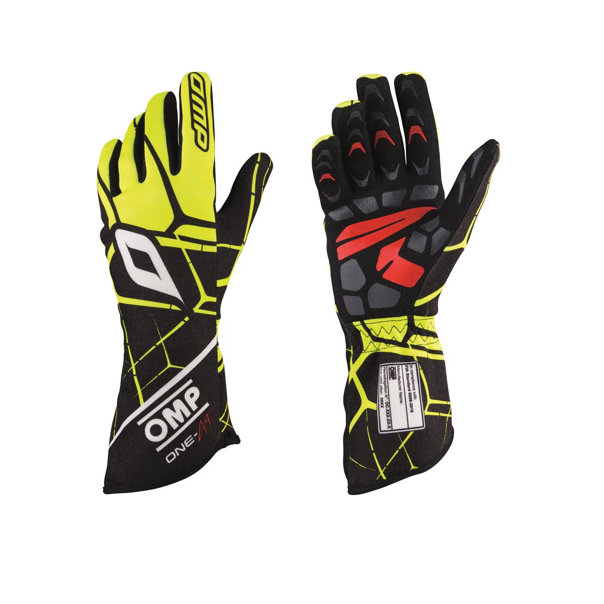 nero colore taglia M OMP ompib//702//N//M Rally Guanti