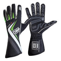 Omp One S glove black-green