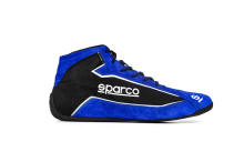 Sparco Slalom+ Pelle Tessuto Blu