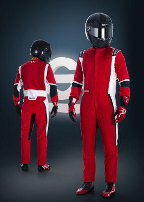 Sparco X-Light -tuta new red